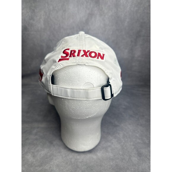 Srixon x Cleveland golf hat new white red embroidered osfm - Picture 3 of 5